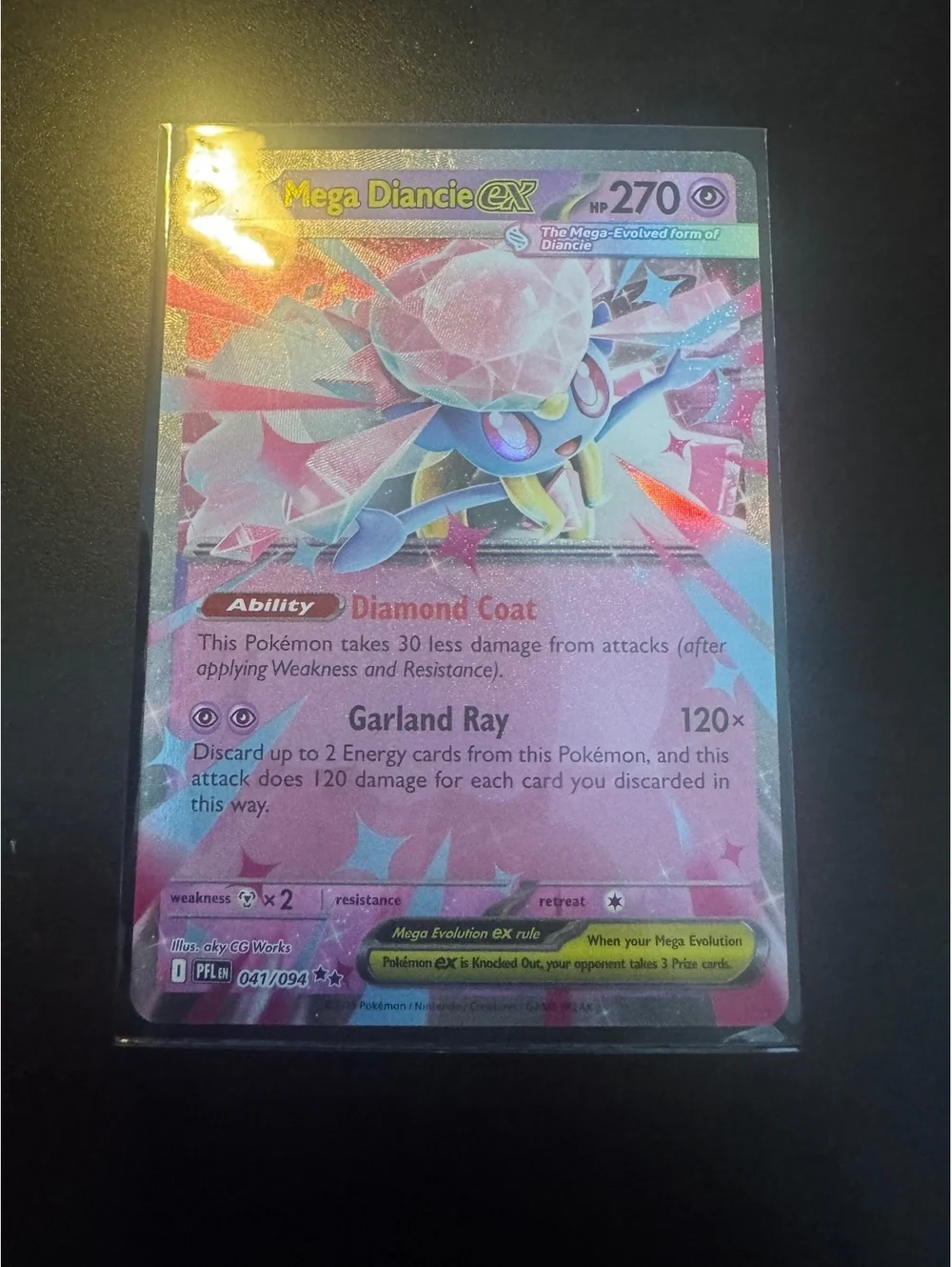 Pokemon Mega Diancie ex 041/094 Forretress ex 005/071 Japanese Holo Lot